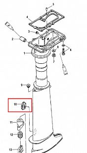 ZAŚLEPKA KOLUMNY  MERCURY  25-16117  85282