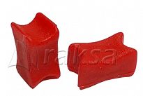 ZNACZNIK DO ŁAŃCUCHA 10MM  CZERWONY 50997 - 2