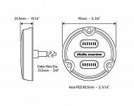 Lampa podwodna LED  Apelo A1 RGB 63915 - 2