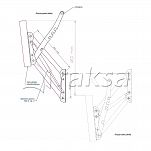 PANTOGRAF ''100'' DWUTELESKOPOWY 45081 - 2