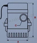 POMPA WODY ZĘZOWA / ZENZOWA 32l/min 500GPH 12V - 70801 - 2