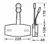 MANETKA ULTRAFLEX B49  44300 - 2