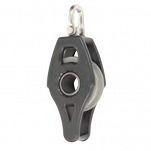 BLOCZEK ŻEGLARSKI POJEDYNCZY 40mm Z ZACZEPEM HT92040   15556 - 2