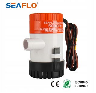 POMPA ZENZOWA 32 L/MIN (500 GPH) SEAFLOO POMARAŃCZ 70815