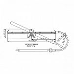 CIĘGNO STEROWANIA TM86 ULTRAFLEX 5,49 m (18FT) do 200KM 44248 - 2