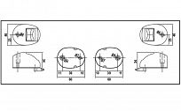 Lampa nawigacyjna LED, zestaw lamp burtowych LALIZAS - 2