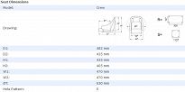 FOTEL CREW TAPICEROWANY VETUS  CHCW 55036 - 2