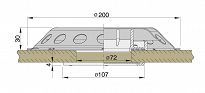 WENTYLATOR POKŁADOWY VETUS UFOTR 07967 - 2