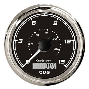 PRĘDKOŚCIOMIERZ GPS X-LINE BLACK 0-15Kts IP67 49601