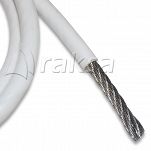LINA stalowa 7x7 w oplocie PCV 4/6 mm SZPULA 250m 30621 - 2