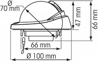 KOMPAS PIONOWY PLASTIMO OFFSHORE 75 BIAŁY  25185 - 2
