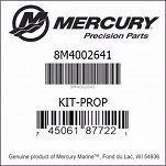 ŚRUBA NAPĘDOWA 3-ŁOPATOWA MOTORGUIDE Z KLINEM, NAKRĘTKĄ I KLUCZEM 47031 - 6