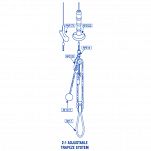 KNAGA TRAPEZOWA RONSTAN RF5121  11821 - 2