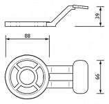 PODSTAWKA POD KABESTAN K1/K2 19110 - 2