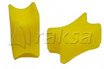 ZNACZNIK DO ŁAŃCUCHA 10MM ŻÓŁTY 50998 - 2