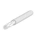 LINA 12 mm, PES MONSUN 212 - ZIELONY  32633 - 2