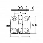ZAWIAS CZARNY 40 X 40, 10581 - 2