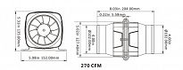 WENTYLATOR WYCIĄGOWY 12V 46020 - 2