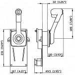 MANETKA ULTRAFLEX UFLEX B183  44360 - 2