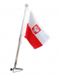 BANDERA JPOLSKA 30x50 PREMIUM DO ŁODZI, JACHTÓW, MOTOCYKLI - 2