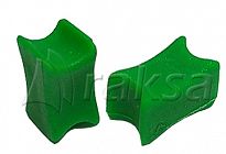 ZNACZNIK DO ŁAŃCUCHA 6MM ZIELONY  50981 - 2