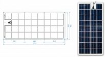 PANEL SŁONECZNY LIGHT 150W, 48835 - 4