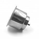 UCHWYT WPUSZCZANY NA KUBEK NIERDZEWNY LED 02508 - 4