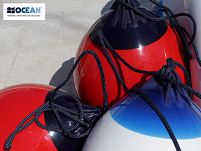 ODBIJACZ OCEAN R4 52X68 BIAŁO-NIEBIESKI 51387 - 6