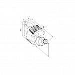 TŁUMIK WYDECHU / BLOKADA WODNA 7 L 45950 - 3