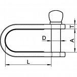 SZEKLA BLASZANA 4mm 13410 - 2