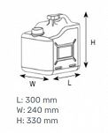 Kanister 15L z lejkiem 40117 - 2