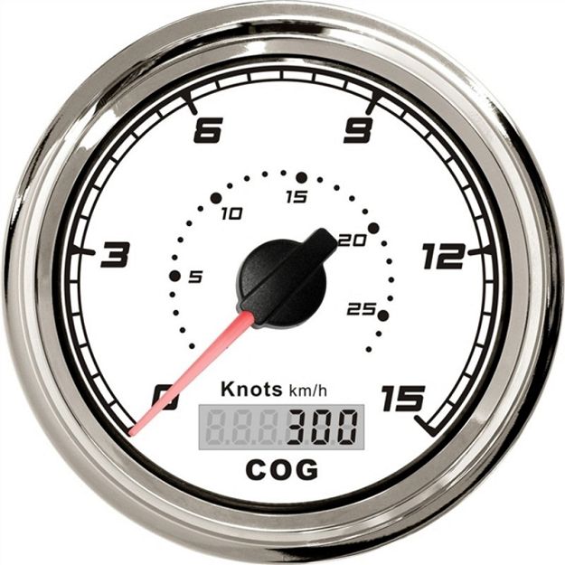 PRĘDKOŚCIOMIERZ GPS X-LINE WHITE 0-15Kts IP67 49621