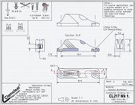 KNAGA ZACISKOWA CL217 MK1 11801 - 2
